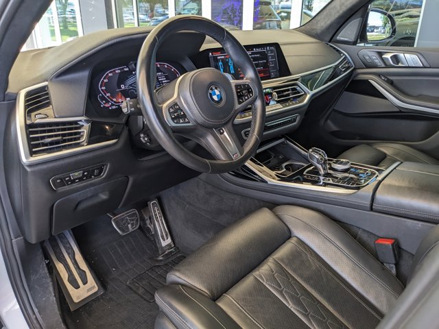 Used 2022 BMW X7 M50i with VIN 5UXCX6C05N9K96027 for sale in Houston, TX