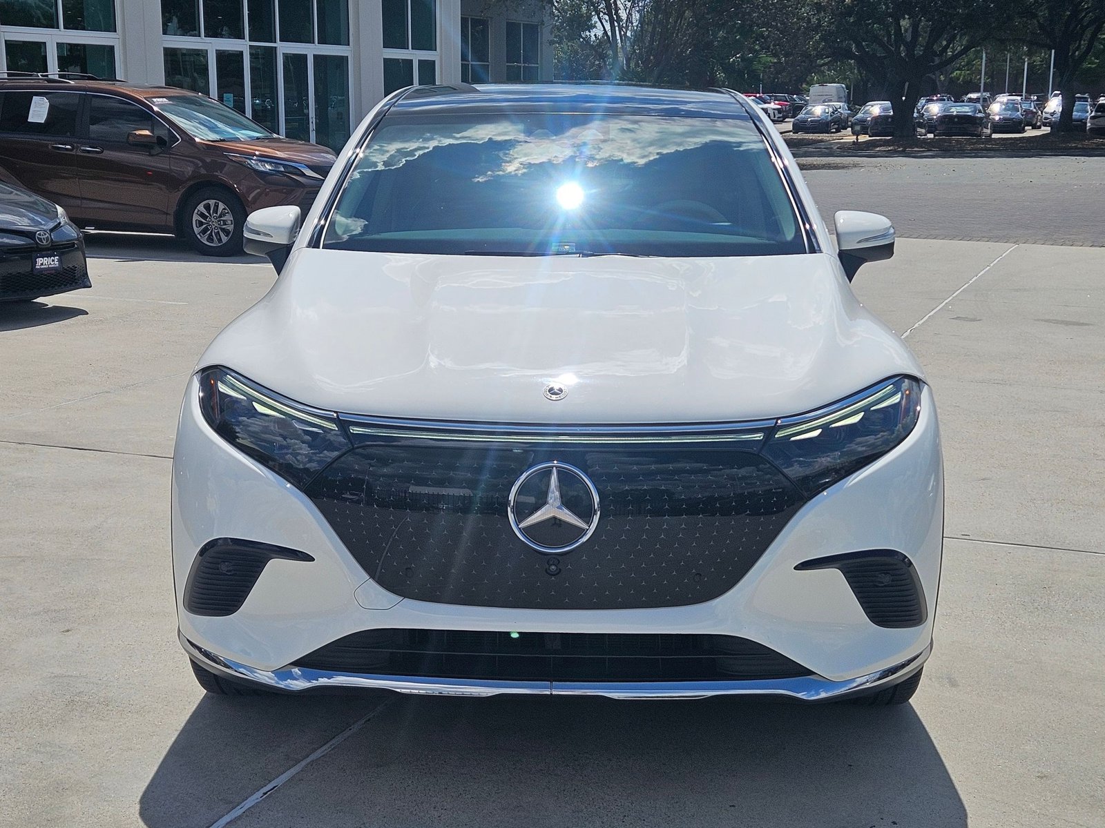 Certified 2023 Mercedes-Benz EQS SUV Base with VIN 4JGDM2DB8PA022633 for sale in Houston, TX