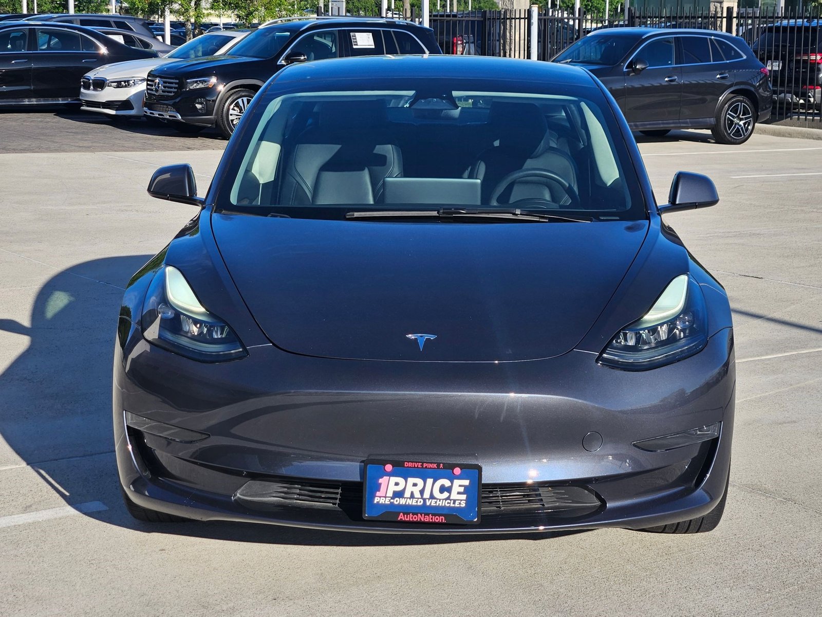 Used 2023 Tesla Model 3 Base with VIN 5YJ3E1EA5PF658642 for sale in Houston, TX