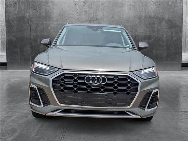Used 2023 Audi Q5 Premium Plus with VIN WA1EAAFYXP2047549 for sale in Houston, TX