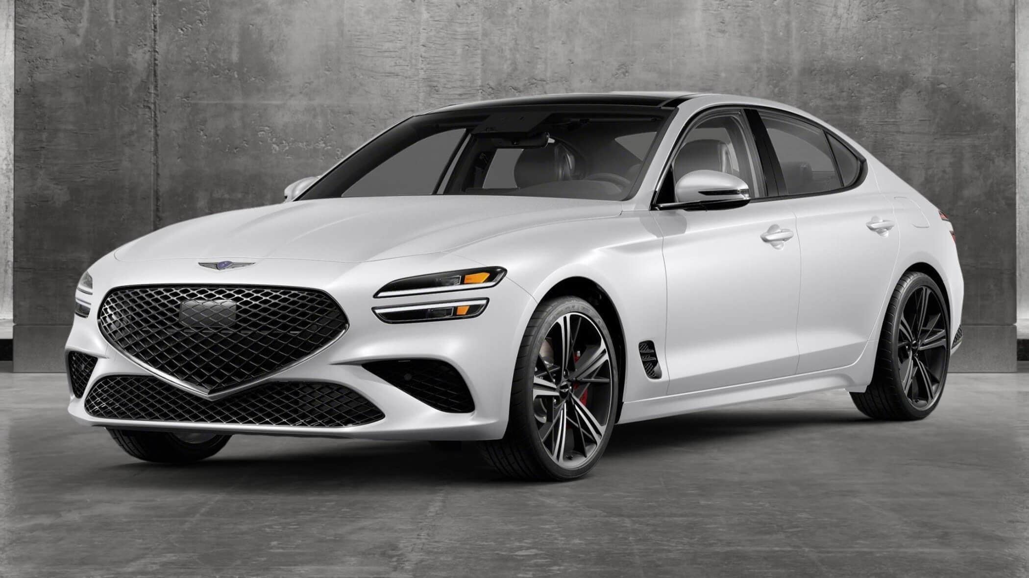Genesis G70 in Uyuni White