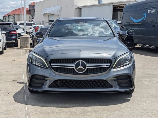 Certified 2020 Mercedes-Benz C-Class Sedan AMG C43 with VIN W1KWF6EB5LR595472 for sale in Houston, TX