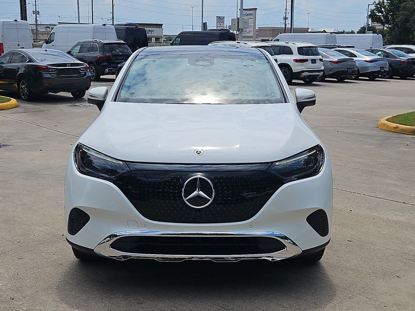 Used 2023 Mercedes-Benz EQE SUV Base with VIN 4JGGM1CB4PA023271 for sale in Houston, TX