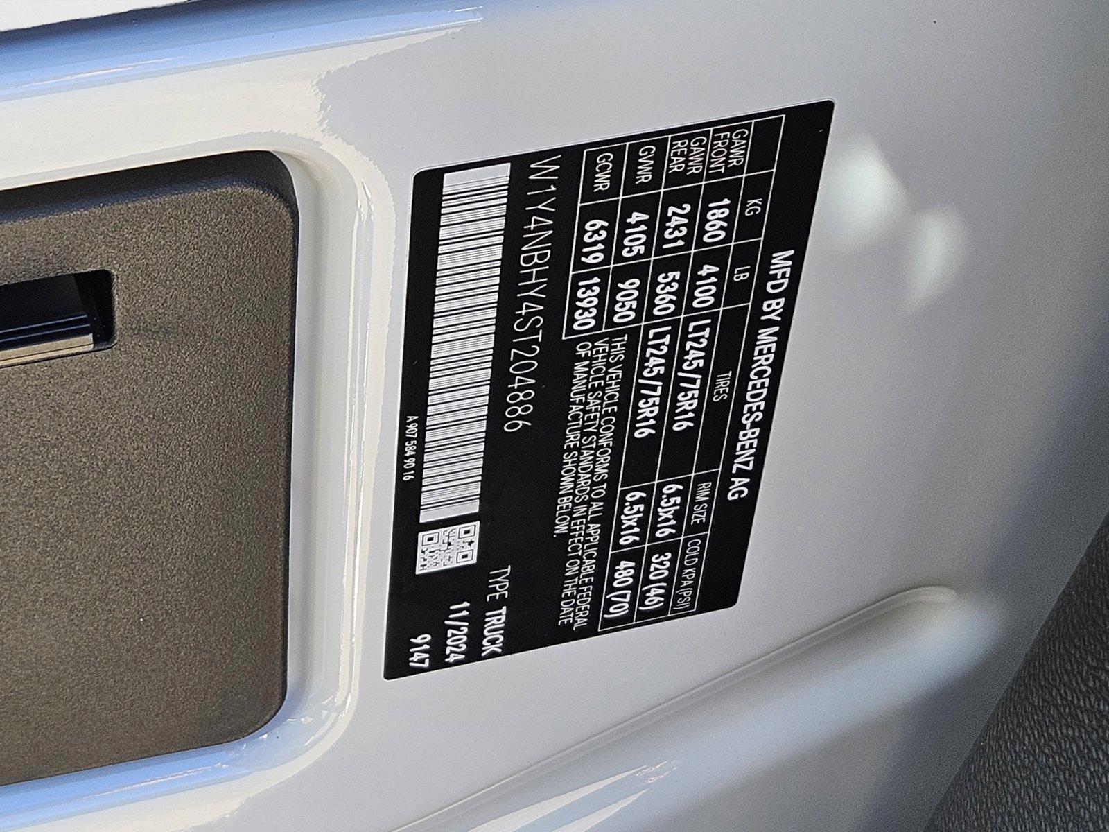 2025 Mercedes-Benz Sprinter Cargo Van Base - Photo 18