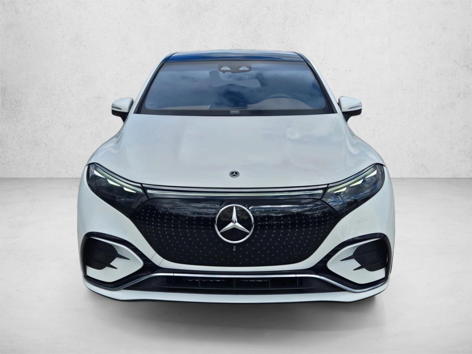 Used 2023 Mercedes-Benz EQS SUV Base with VIN 4JGDM4EB2PA016949 for sale in Houston, TX