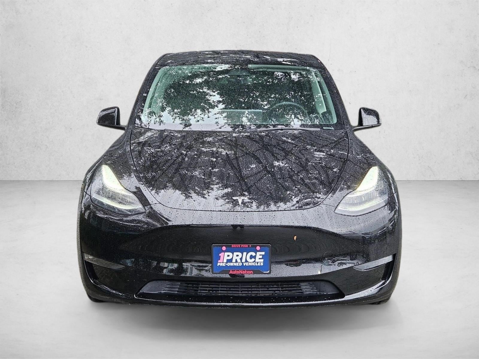 Used 2023 Tesla Model Y Long Range with VIN 7SAYGDEE8PA112115 for sale in Houston, TX