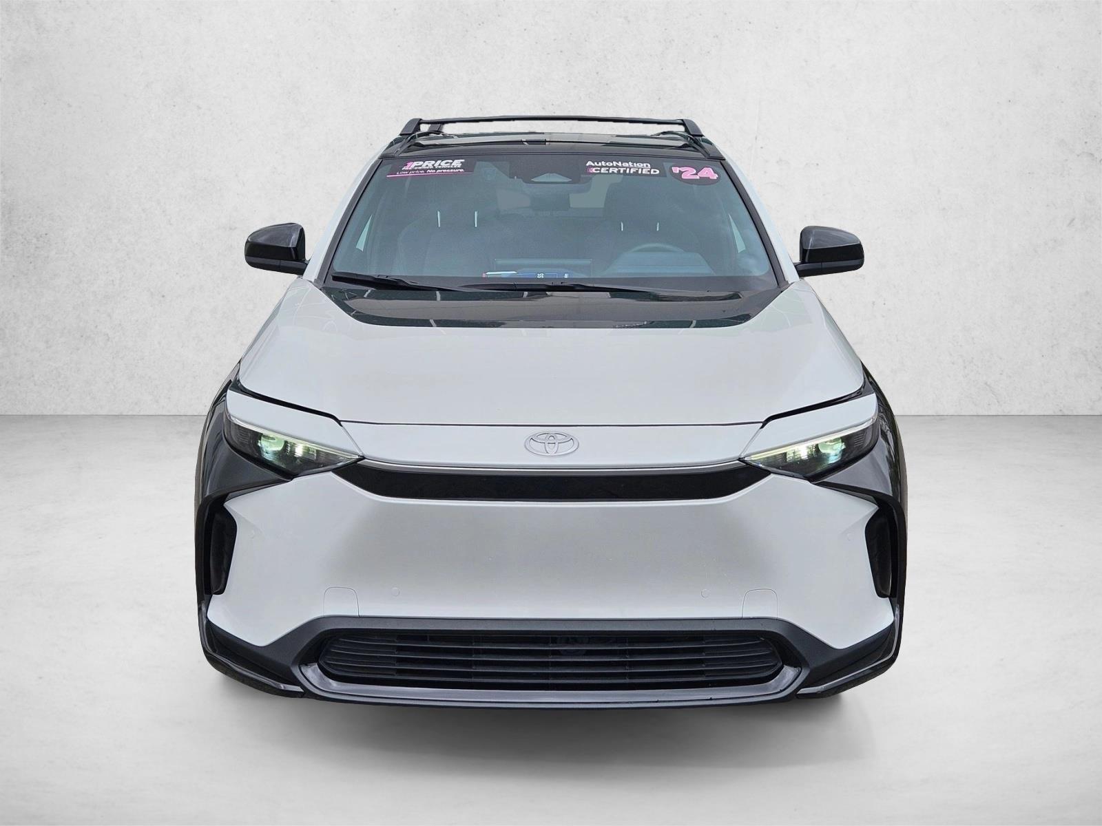 Used 2024 Toyota bZ4X XLE with VIN JTMAAAAA4RA039499 for sale in Houston, TX