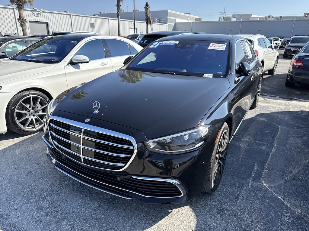 Certified 2021 Mercedes-Benz S-Class 4MATIC Sedan