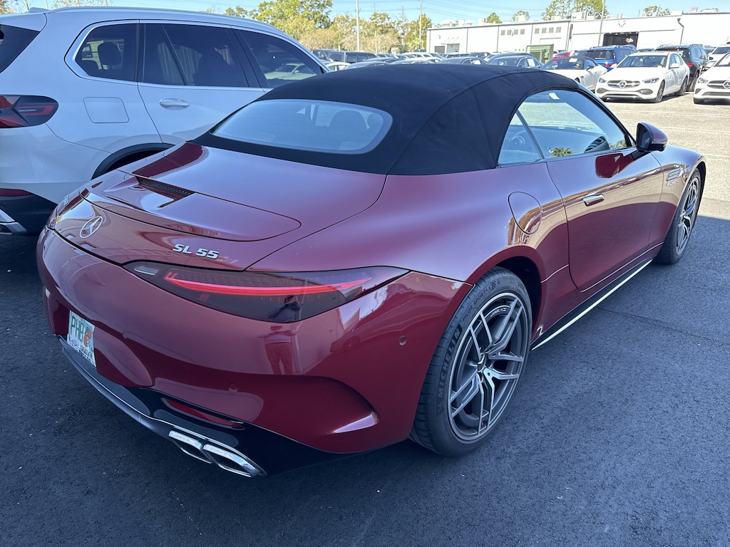 Certified 2022 Mercedes-Benz AMG SL 55 4MATIC Convertible