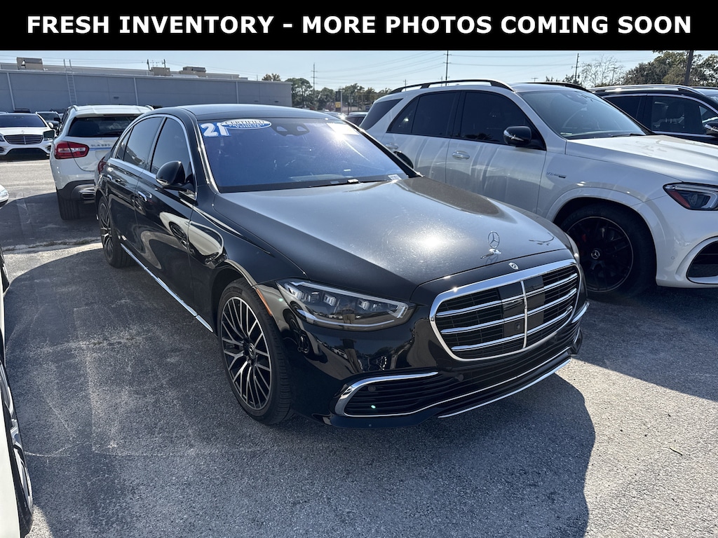 Certified 2021 Mercedes-Benz S-Class 4MATIC Sedan