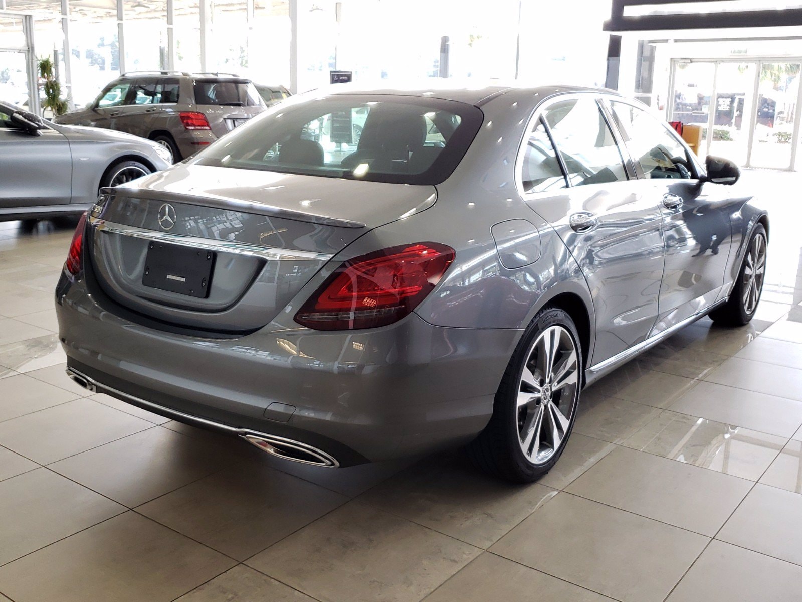 Used 2021 Mercedes-Benz C-Class Sedan C300 with VIN W1KWF8DB2MR609357 for sale in Glencoe, IL