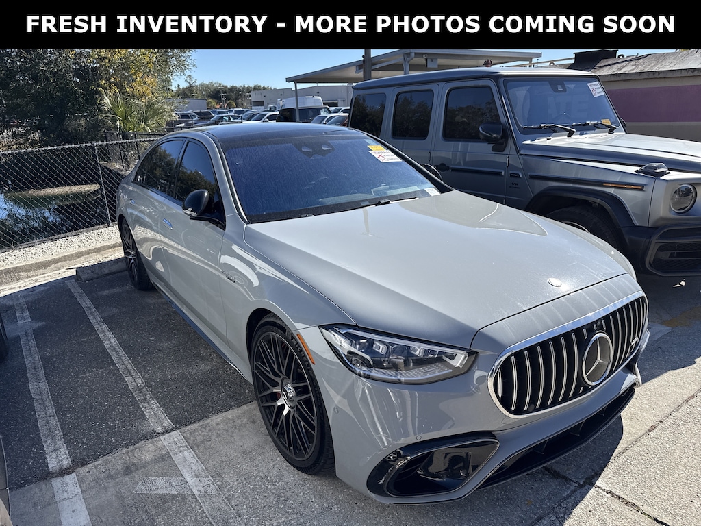 Certified 2024 Mercedes-Benz AMG S 63 E 4MATIC Sedan