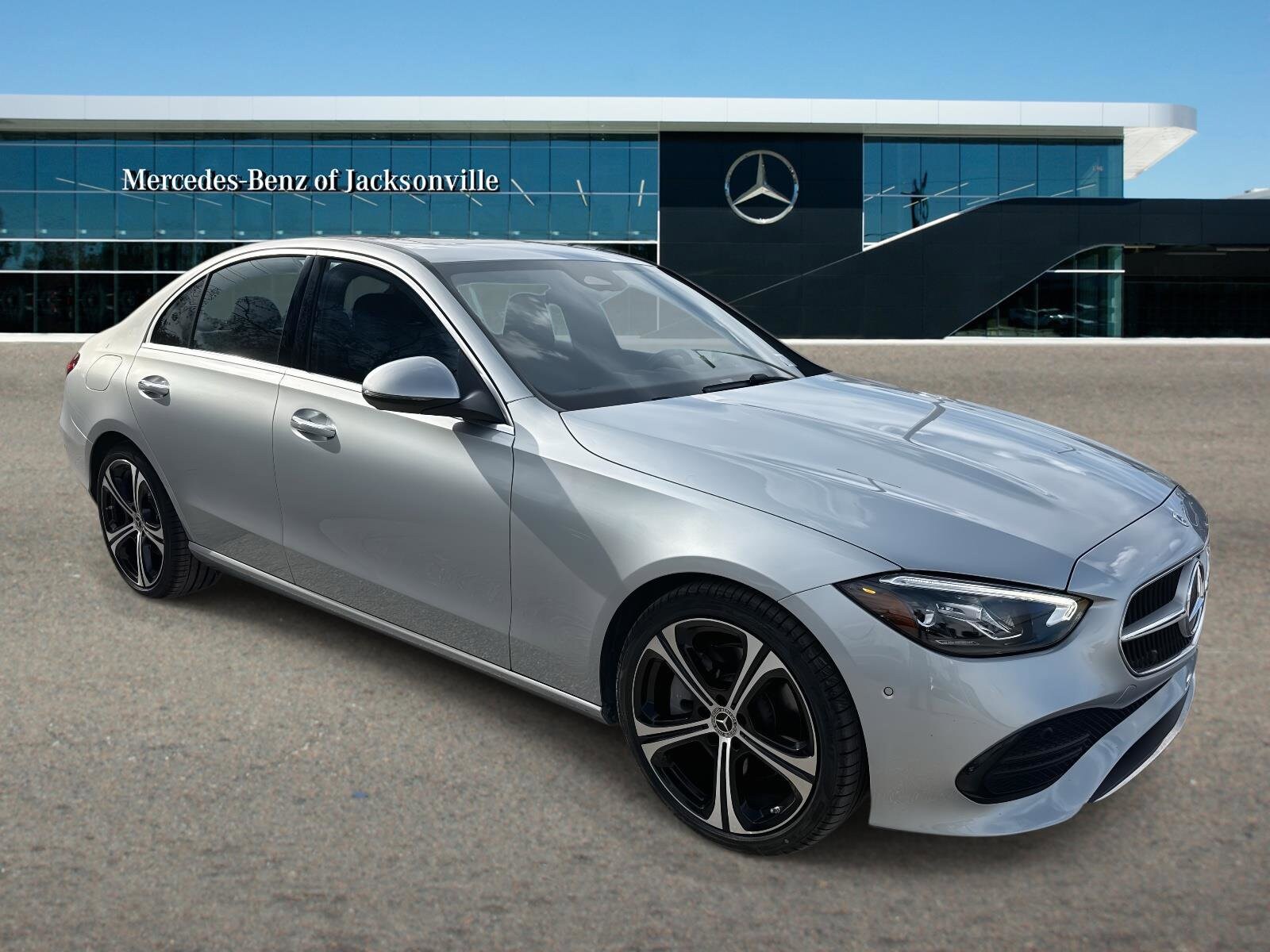 Cirrus Silver Metallic 2024 Mercedes-Benz C-Class C 300 RWD Sedan Rear-Wheel Drive Automatic