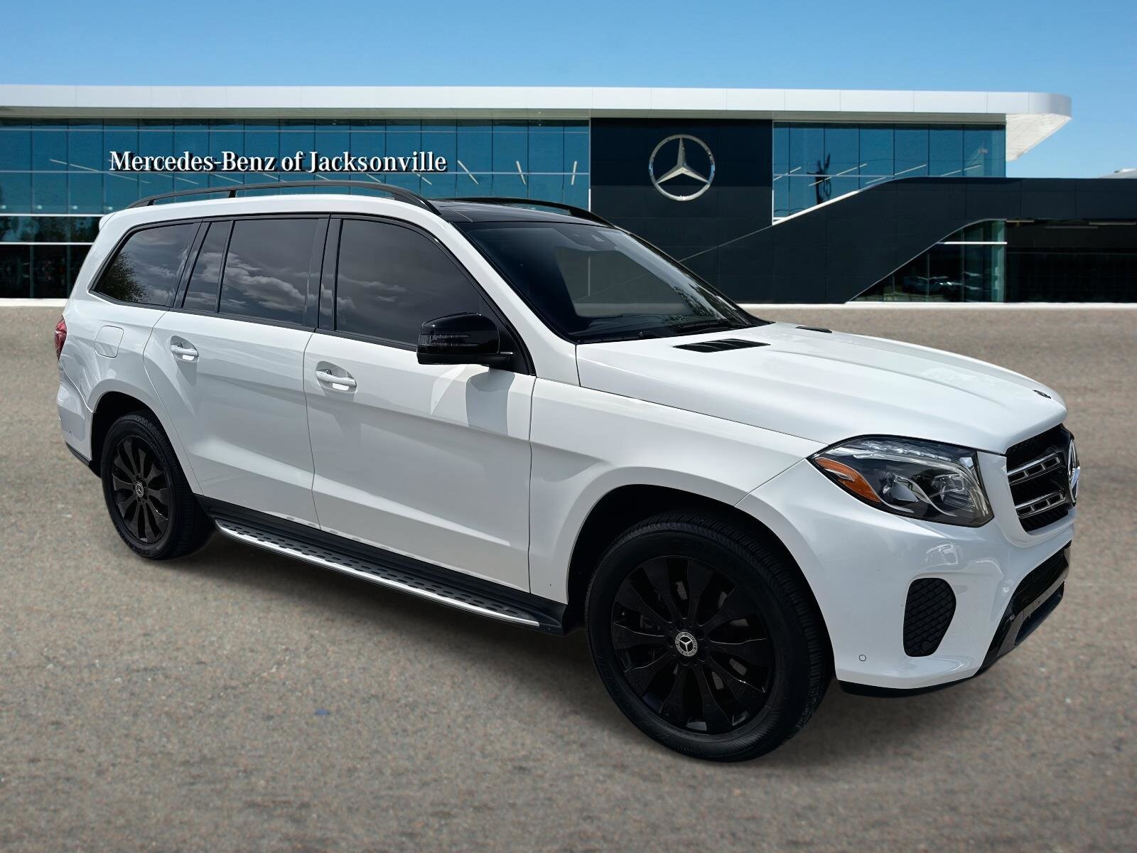 Polar White 2019 Mercedes-Benz GLS 450 4MATIC SUV / Crossover All-Wheel Drive Automatic