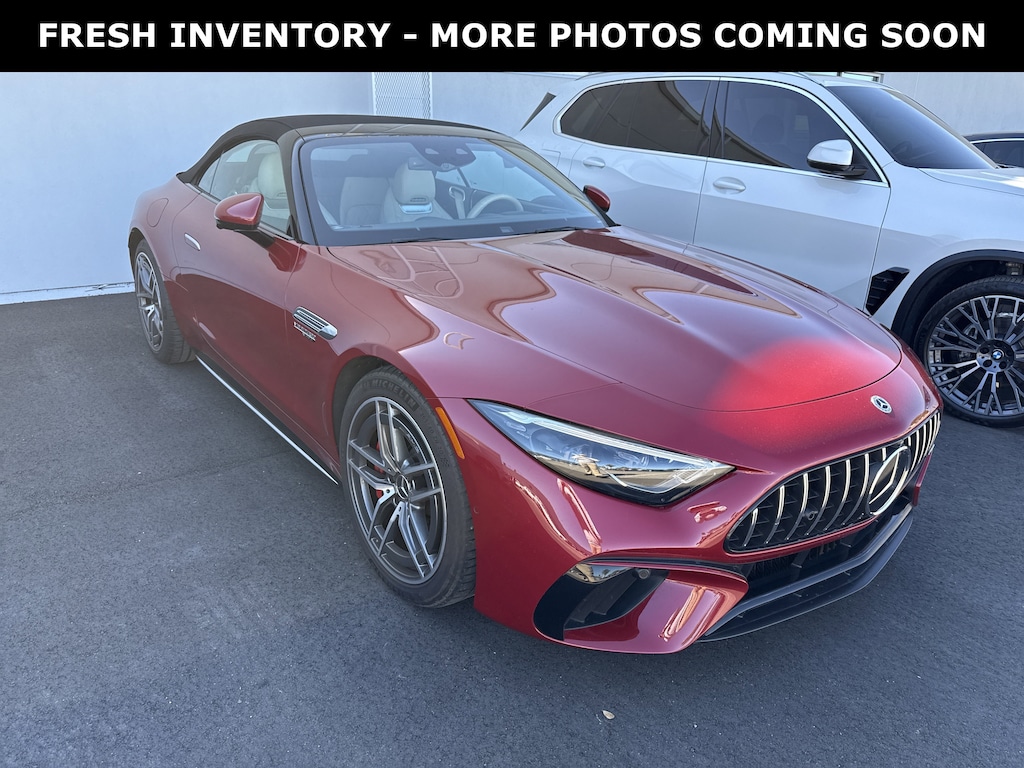 Certified 2022 Mercedes-Benz AMG SL 55 4MATIC Convertible