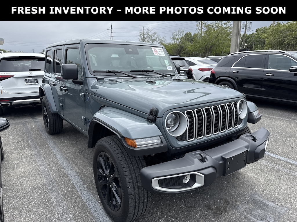 Used 2025 Jeep Wrangler 4xe Sahara SUV
