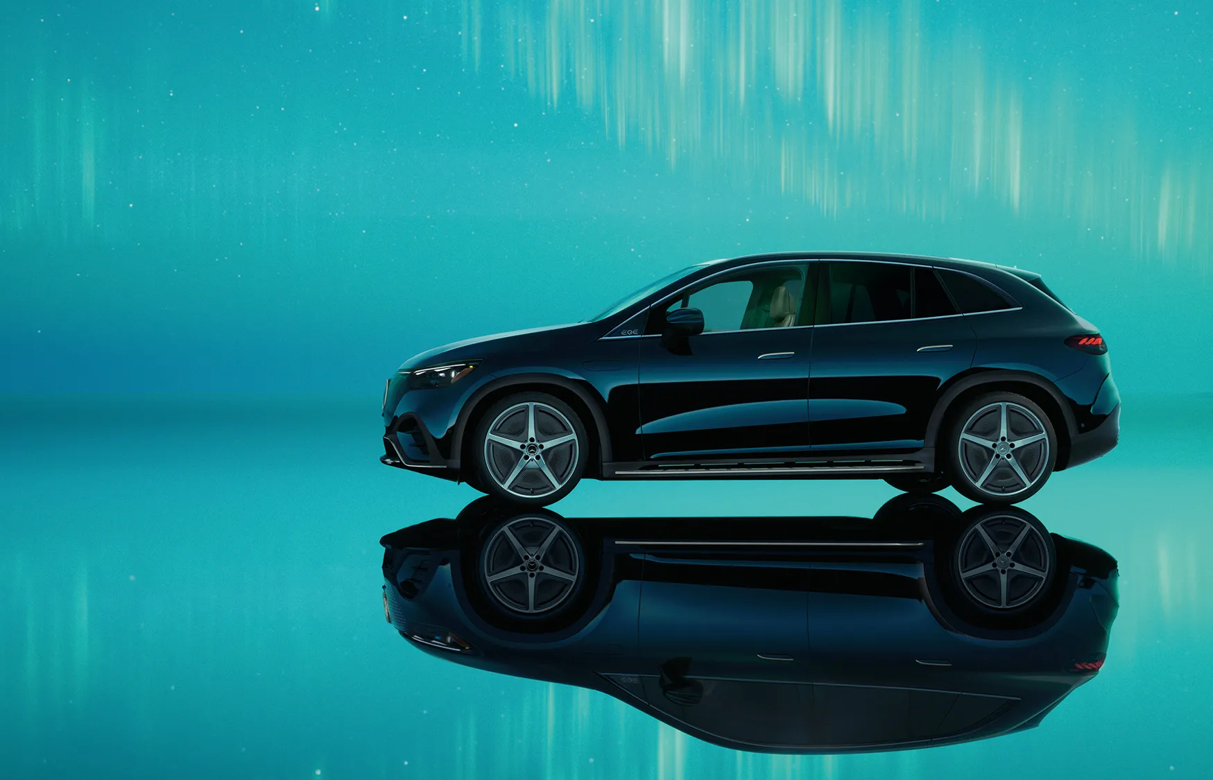 2025 Mercedes-Benz EQE SUV navy aurora lake