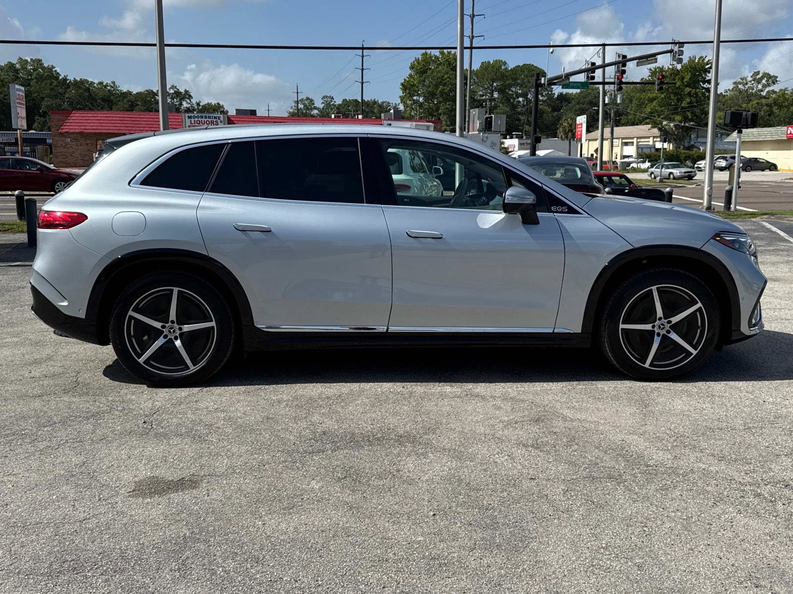 Certified 2023 Mercedes-Benz EQS SUV Base with VIN 4JGDM4EBXPA017881 for sale in Jacksonville, FL