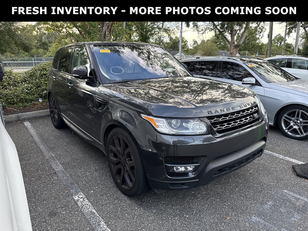 Used 2017 Land Rover Range Rover Sport 3.0L V6 Supercharged HSE SUV