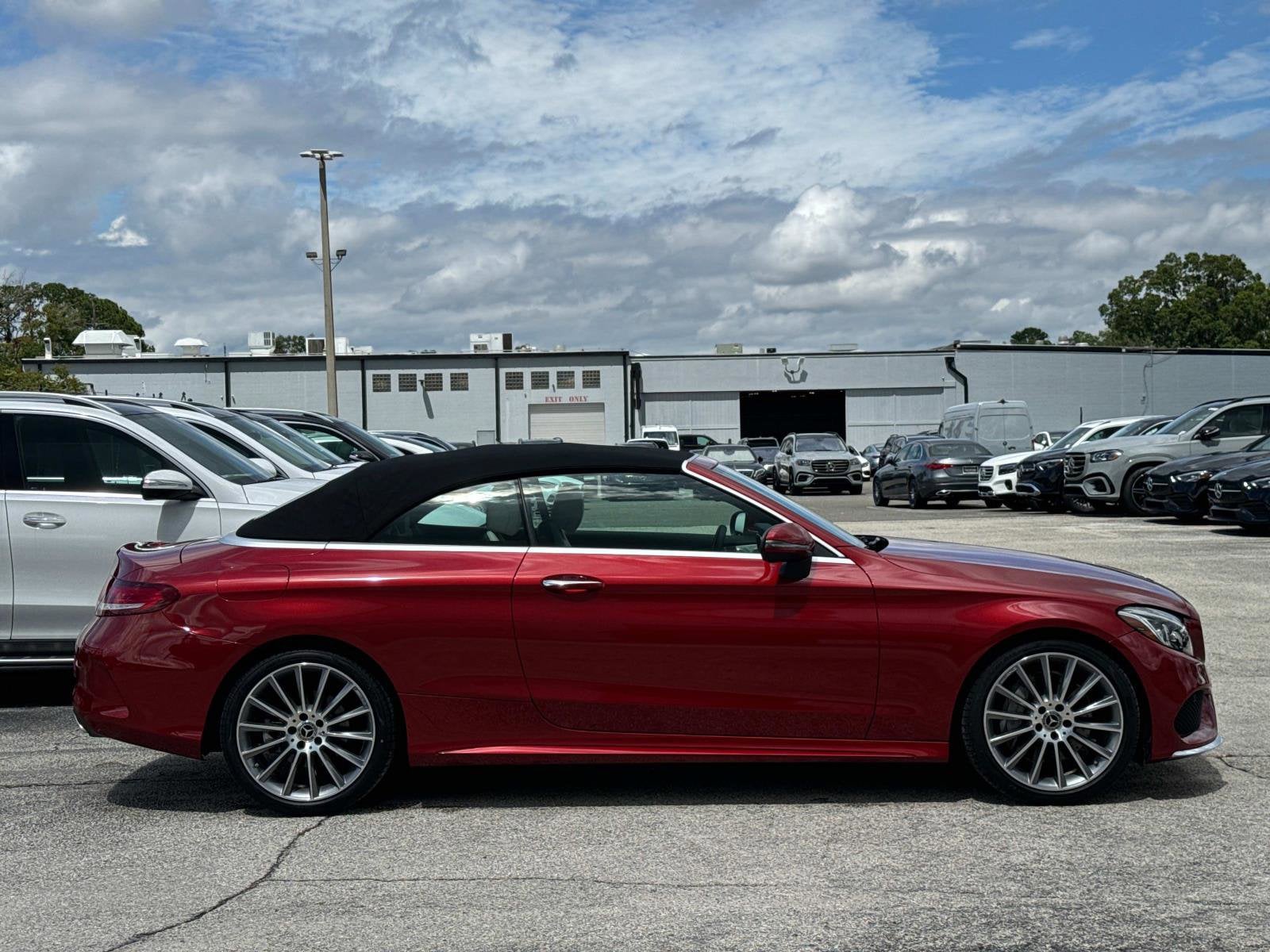 Certified 2018 Mercedes-Benz C-Class Cabriolet C300 with VIN WDDWK4JB2JF604634 for sale in Jacksonville, FL