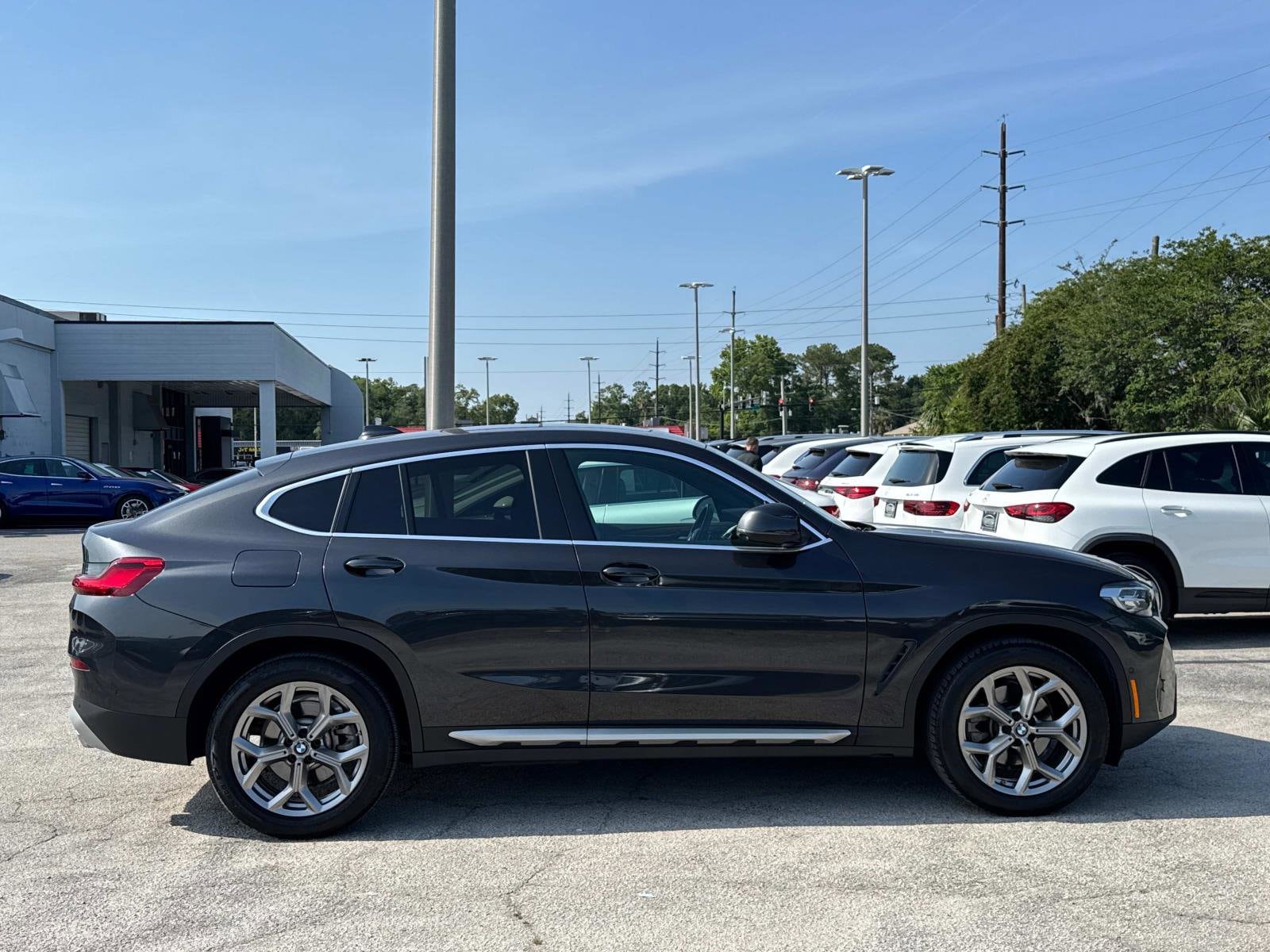 Used 2024 BMW X4 30i with VIN 5UX33DT07R9V05709 for sale in Jacksonville, FL