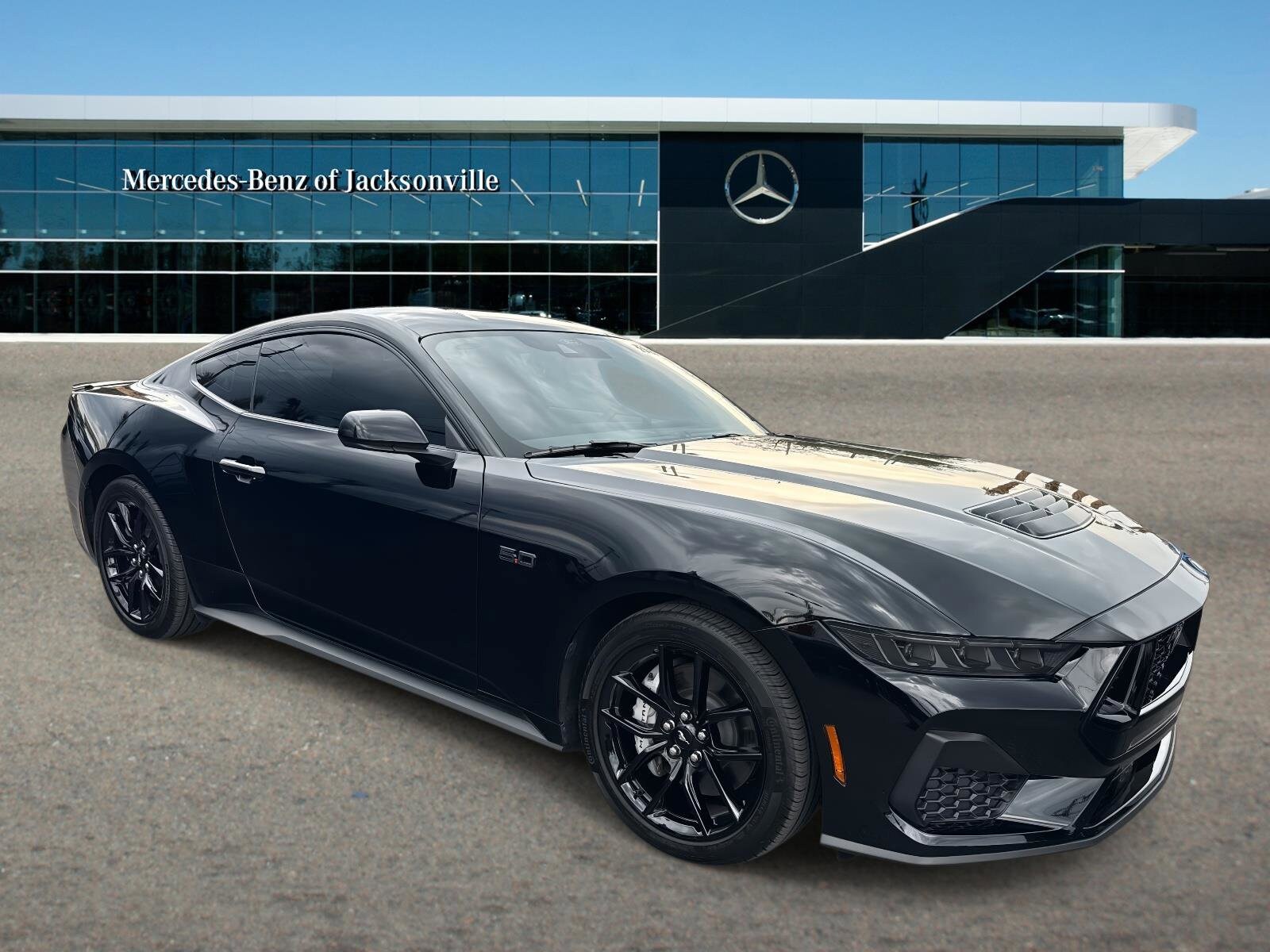 Shadow Black 2025 Ford Mustang Coupe Automatic