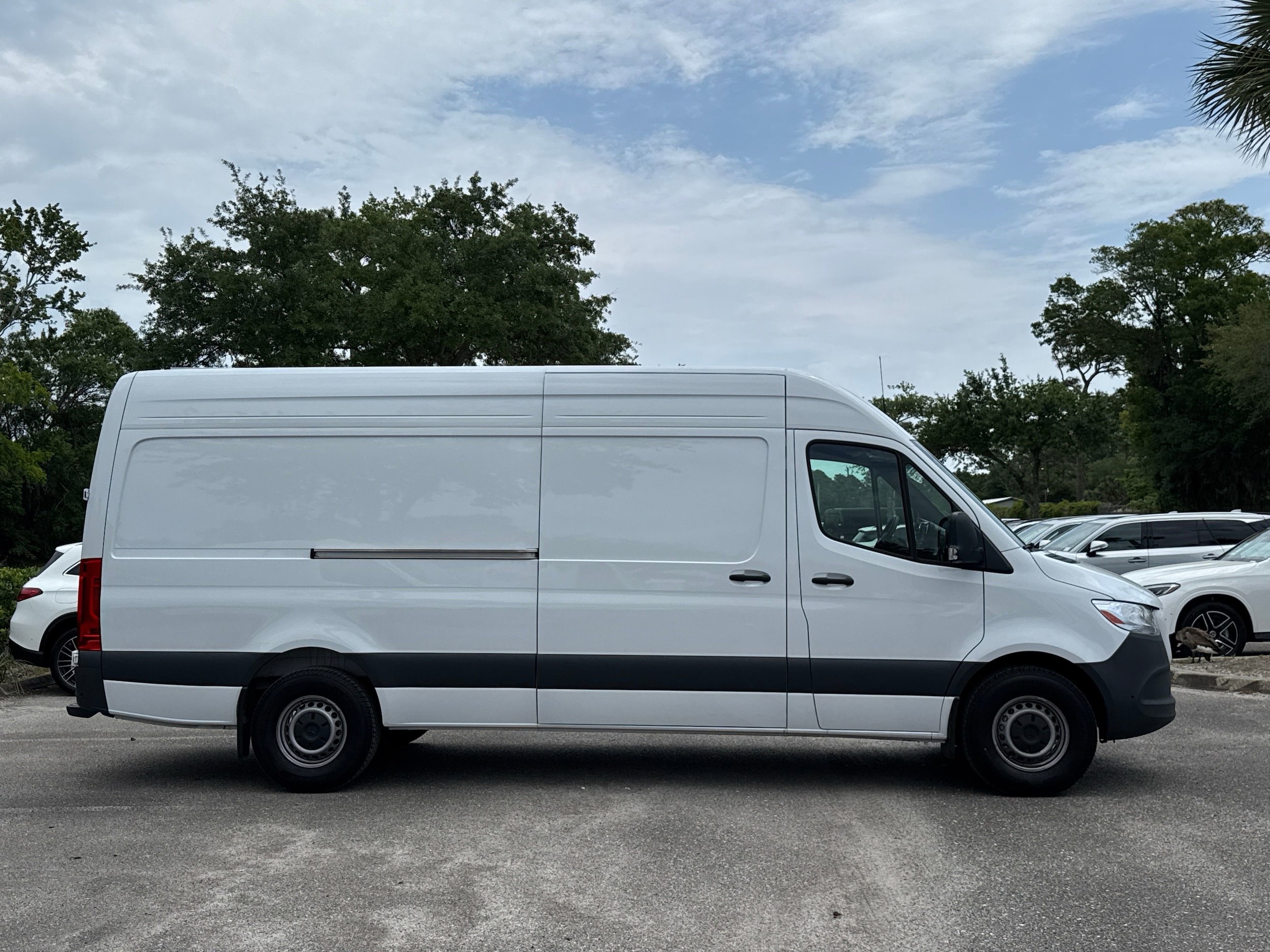 Used 2024 Mercedes-Benz Sprinter Cargo Van Base with VIN W1Y4NCHY2RT173203 for sale in Jacksonville, FL