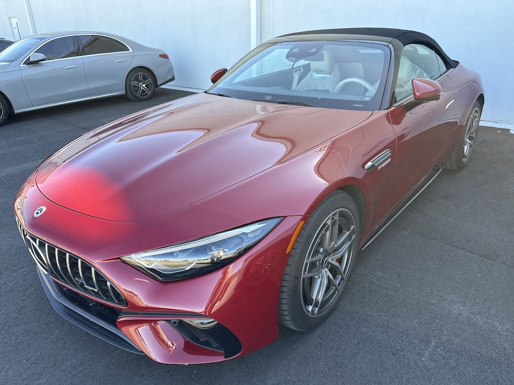 Certified 2022 Mercedes-Benz AMG SL 55 4MATIC Convertible