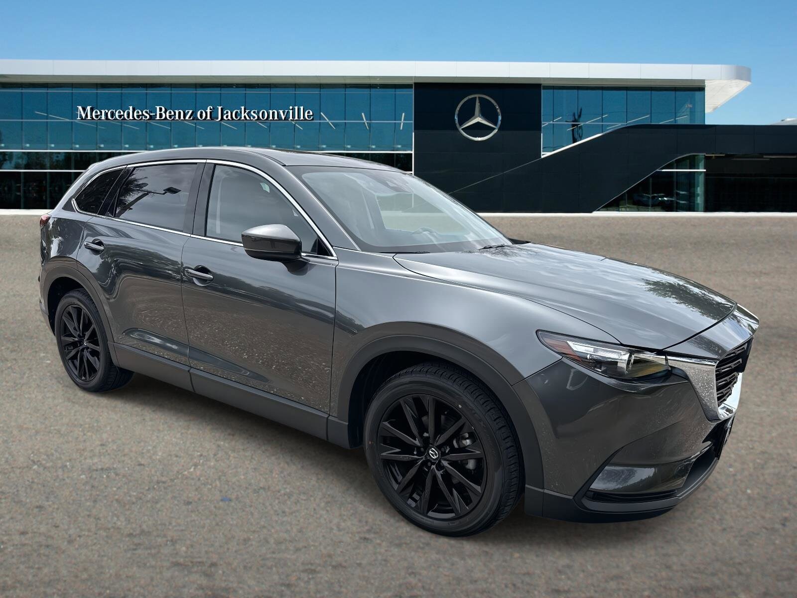 Machine Gray 2023 Mazda CX-9 Touring Plus AWD SUV / Crossover All-Wheel Drive Automatic