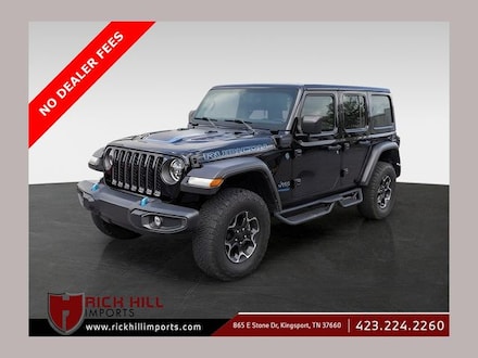 Featured used 2022 Jeep Wrangler Unlimited 4xe Rubicon SUV for sale in Kingsport, TN