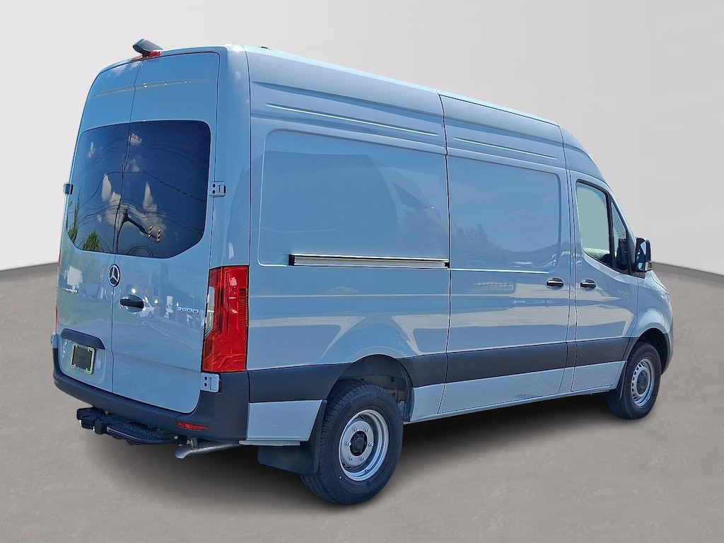 Used 2025 Mercedes-Benz Sprinter 3500 Standard Roof 4-Cyl Diesel HO Van Cargo Van