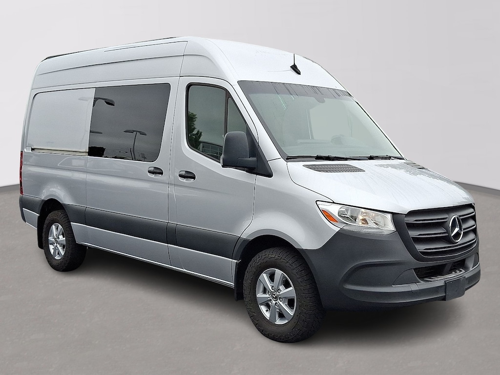 Used 2023 Mercedes-Benz Sprinter 2500 Standard Roof 4-Cyl Diesel Van Crew Van