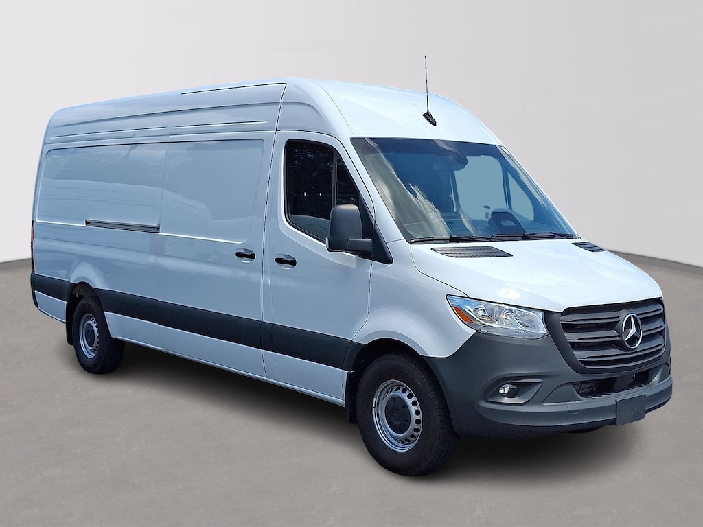 Used 2025 Mercedes-Benz Sprinter Cargo Van High Roof 4-Cyl Diesel Van Cargo Van