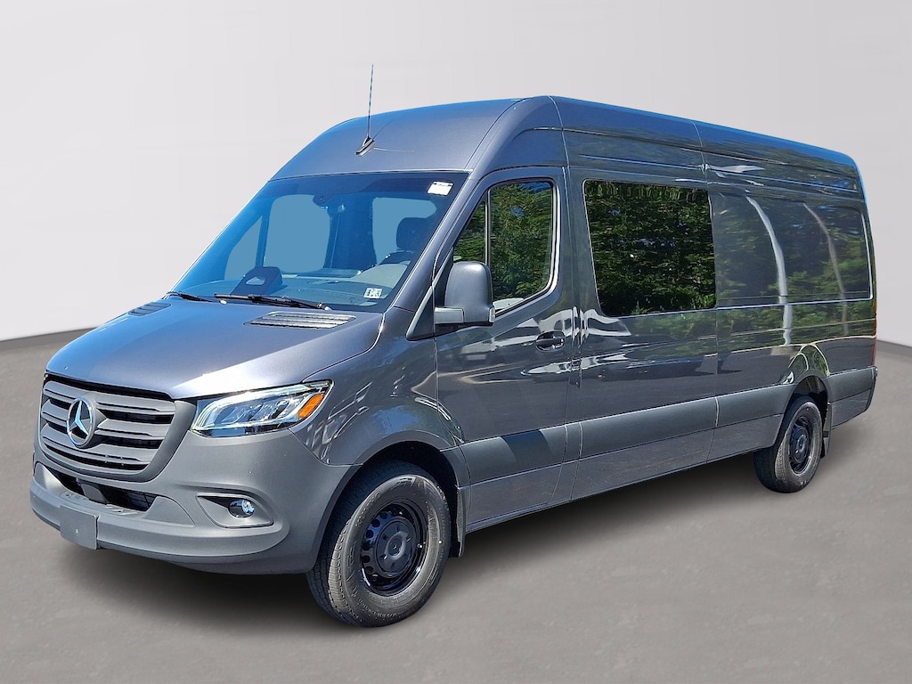 New 2025 Mercedes-Benz Sprinter 2500 High Roof 4-Cyl Diesel HO Van Crew Van