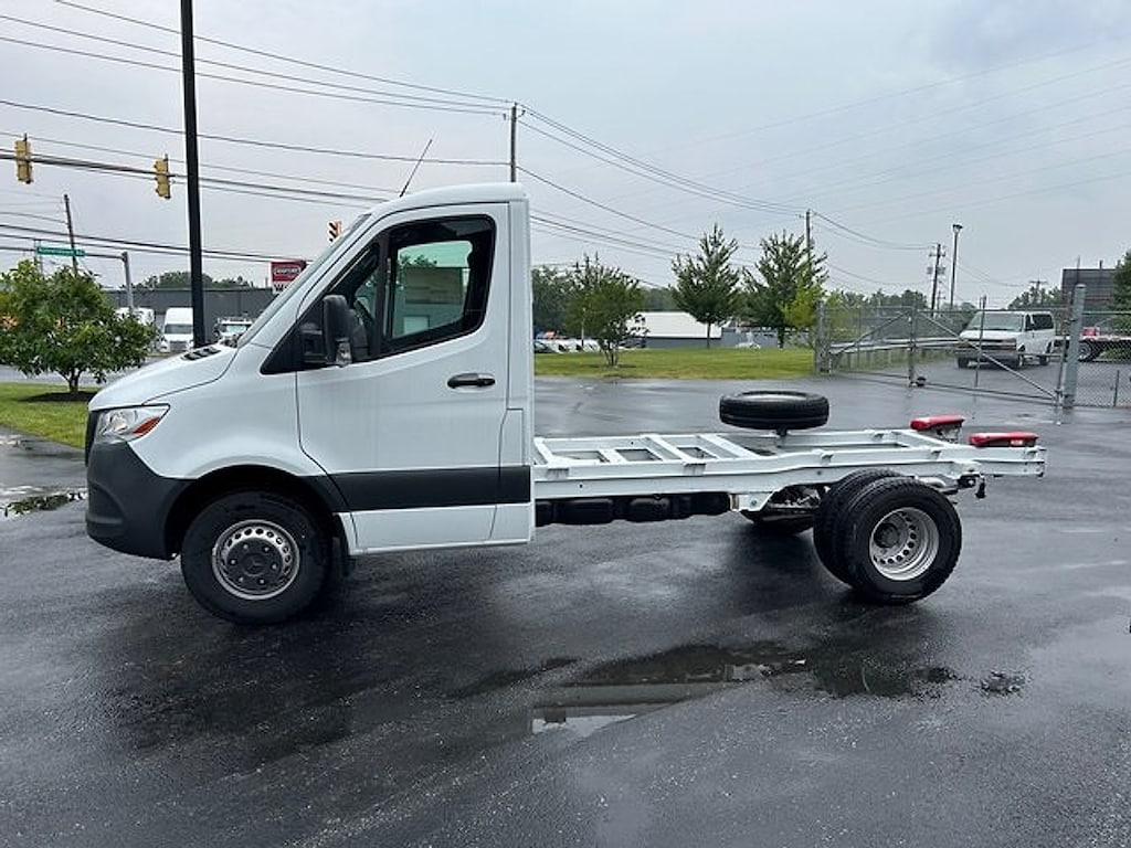 Used 2024 Mercedes-Benz Sprinter 4500 Chassis Standard Roof 4-Cyl Diesel HO Truck