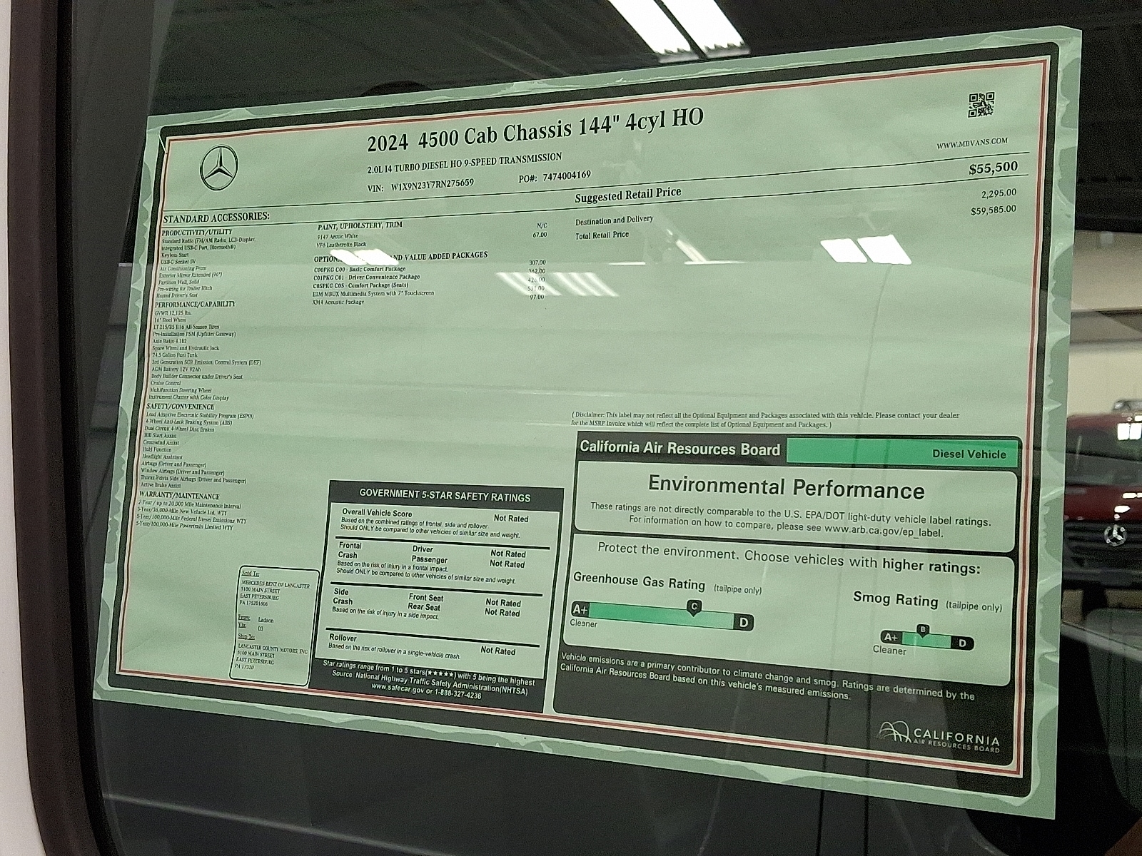 2024 Mercedes-Benz Sprinter Cab Chassis Base - Photo 21