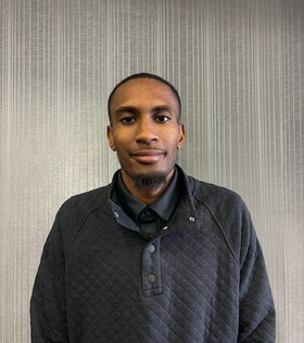 Staff member Jalen Hudson from fad885bc9daf