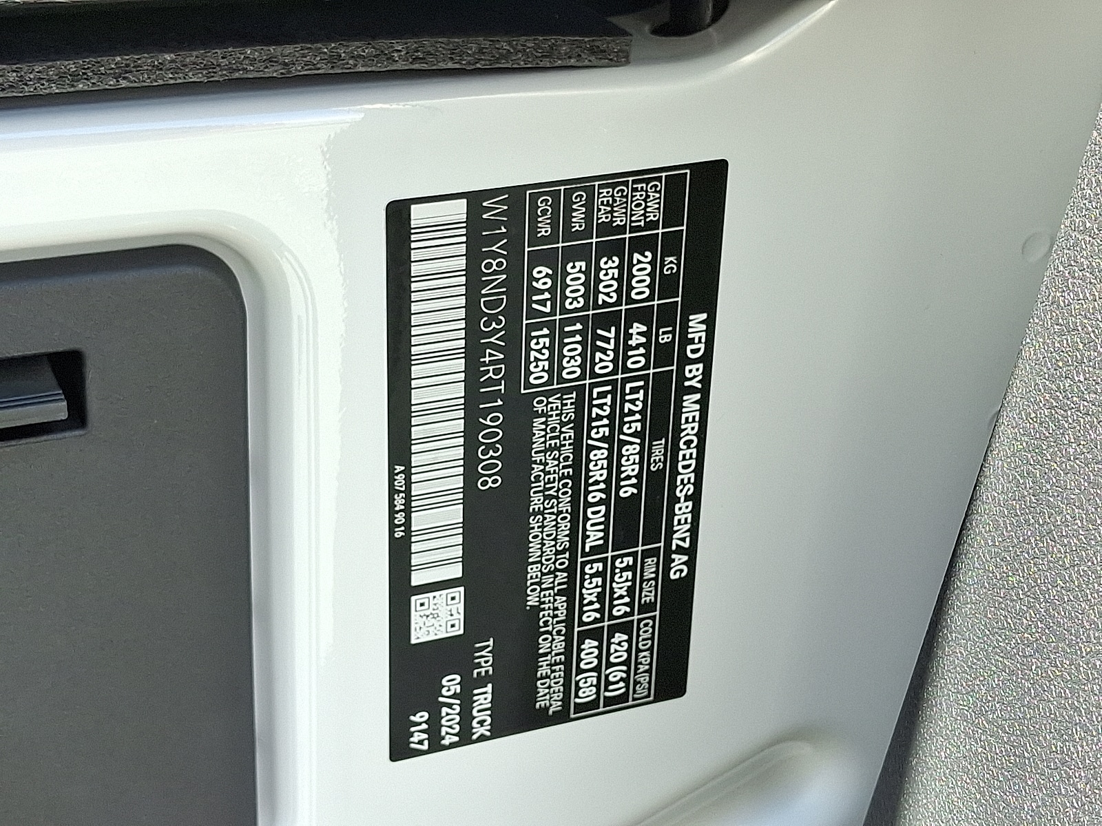 2024 Mercedes-Benz Sprinter Cargo Van Base - Photo 22