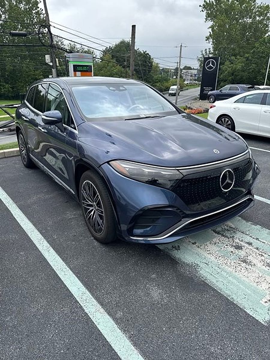 Certified 2023 Mercedes-Benz EQS SUV Base with VIN 4JGDM2EB5PA022376 for sale in East Petersburg, PA