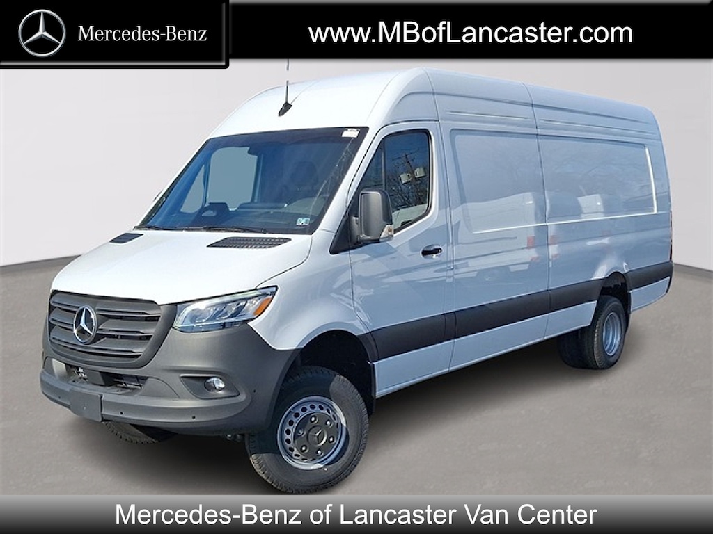 New 2025 Mercedes-Benz Sprinter 3500XD High Roof 4-Cyl Diesel HO Van Extended Cargo Van