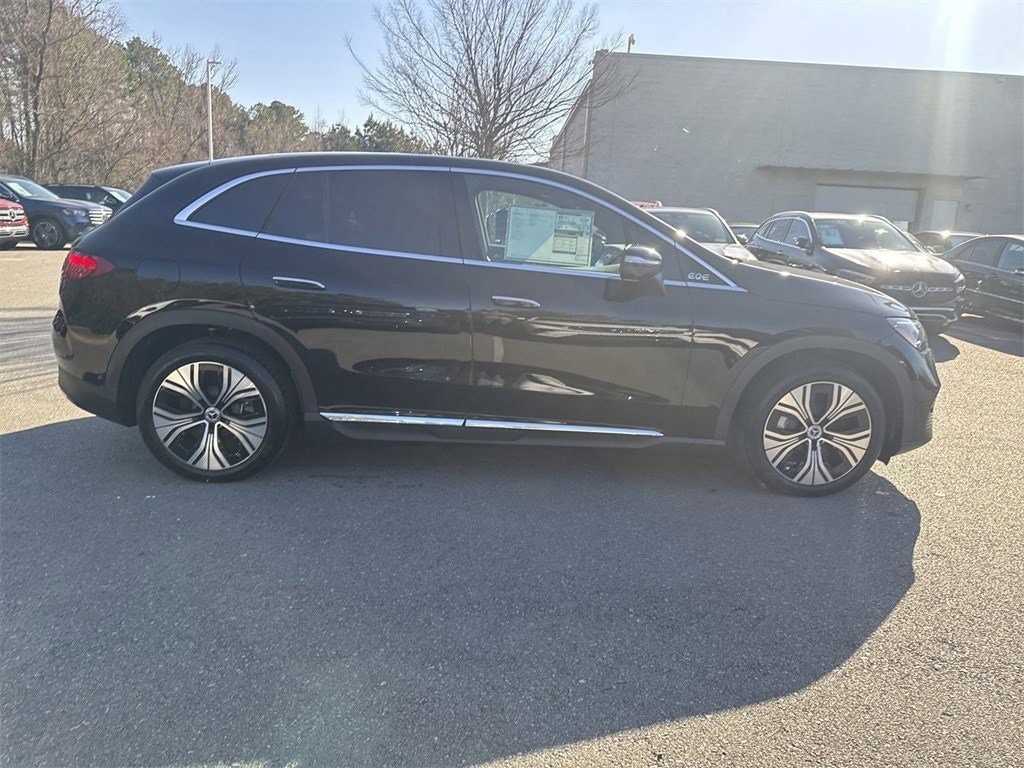 Certified 2025 Mercedes-Benz EQE SUV Base with VIN 4JGGM2BB9SA060820 for sale in Little Rock, AR