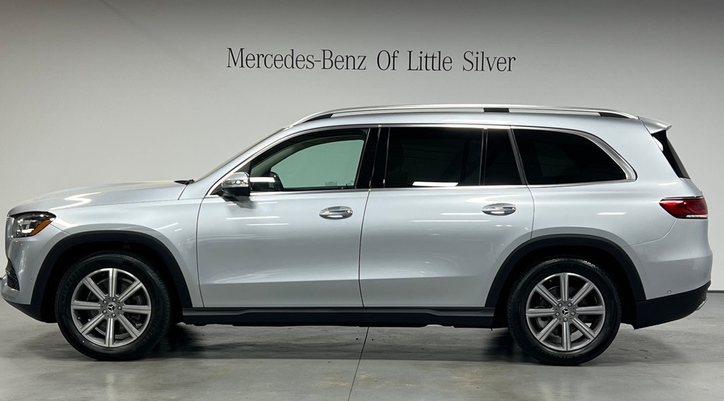 Certified 2022 Mercedes-Benz GLS GLS450 with VIN 4JGFF5KE1NA675058 for sale in Little Silver, NJ