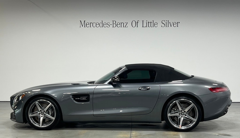 Certified 2019 Mercedes-Benz AMG GT Roadster Base with VIN WDDYK7HA4KA023559 for sale in Little Silver, NJ
