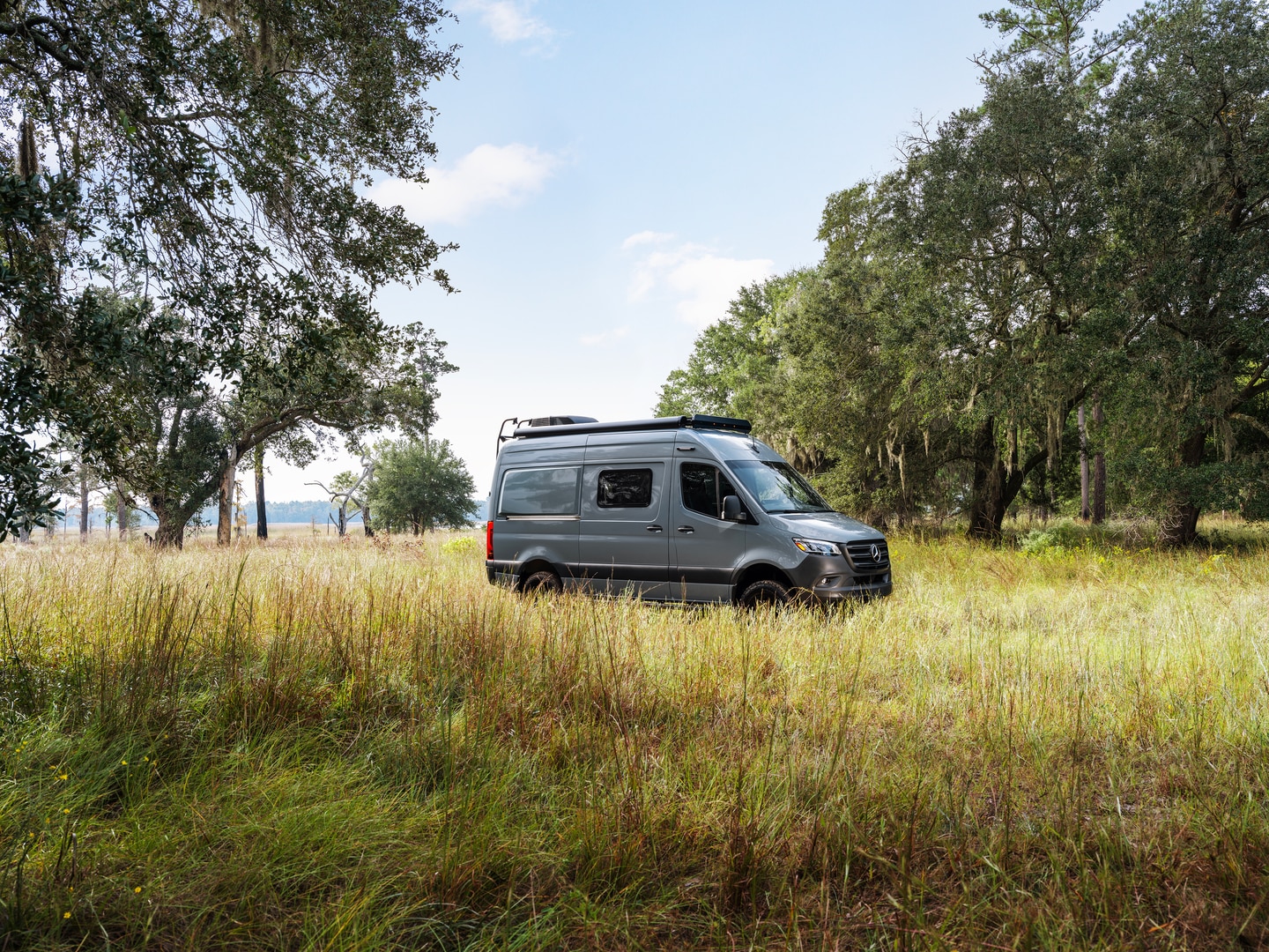 Sprinter 2500 in a field