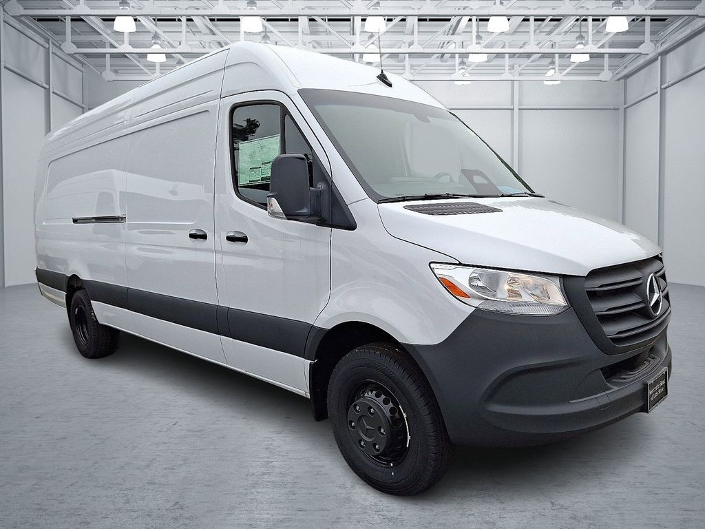 New 2025 Mercedes-Benz Sprinter 4500 High Roof 4-Cyl Diesel HO Van Extended Cargo Van