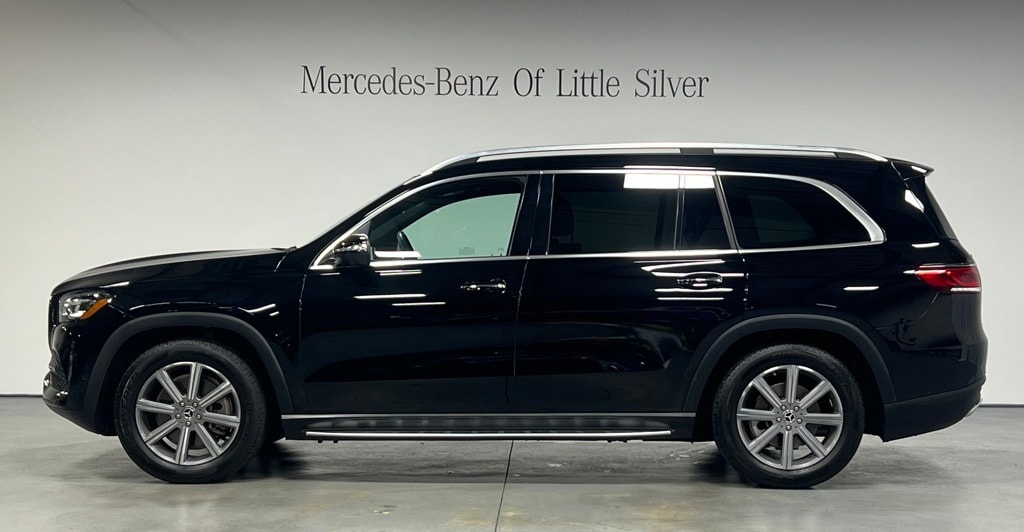 Certified 2022 Mercedes-Benz GLS GLS450 with VIN 4JGFF5KE1NA625065 for sale in Little Silver, NJ