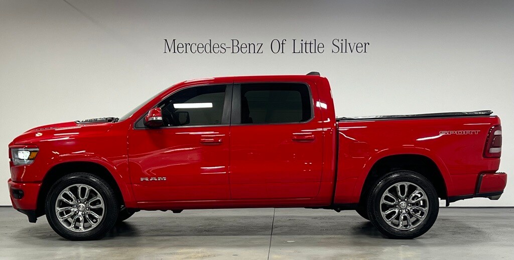 Used 2020 RAM Ram 1500 Pickup Laramie with VIN 1C6SRFJT8LN328694 for sale in Little Silver, NJ