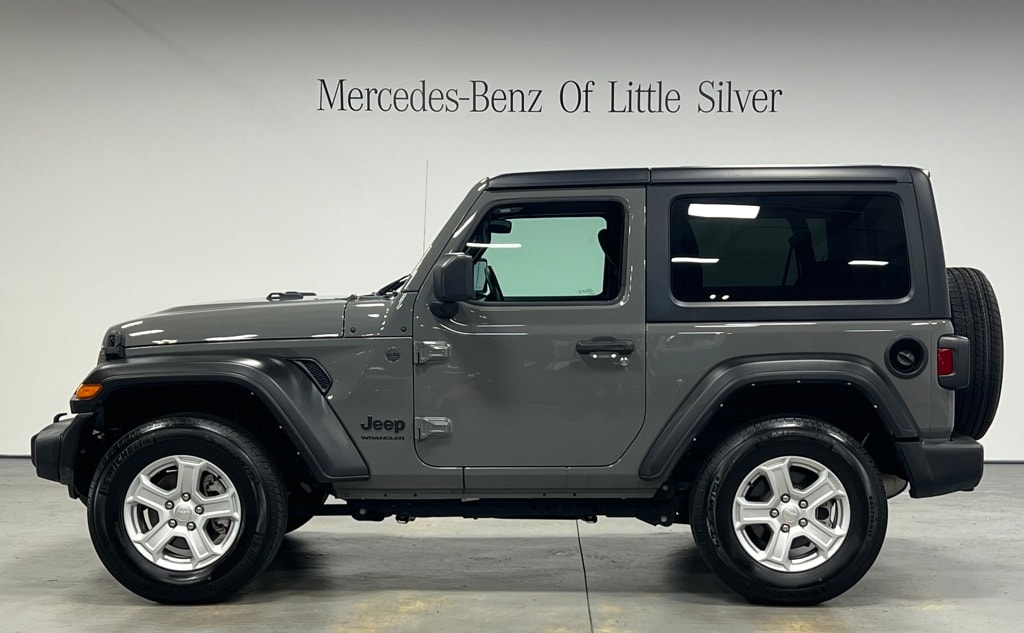 Used 2022 Jeep Wrangler Sport S with VIN 1C4GJXAG8NW173432 for sale in Little Silver, NJ