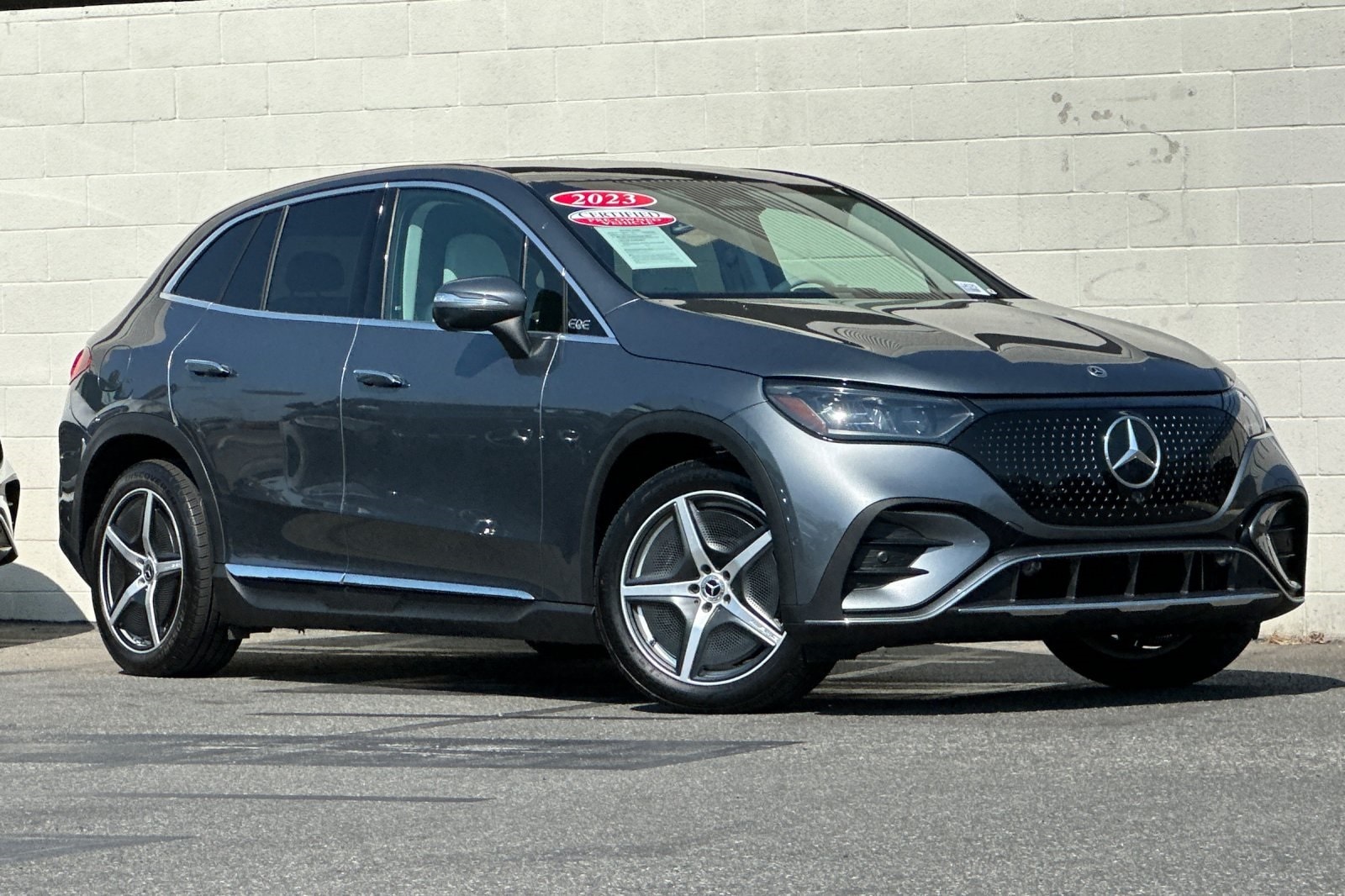 Certified 2023 Mercedes-Benz EQE SUV Base with VIN 4JGGM1CB6PA038998 for sale in Signal Hill, CA