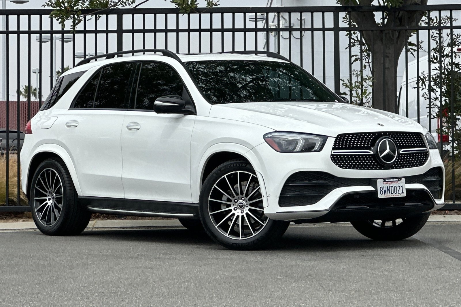 Certified 2021 Mercedes-Benz GLE GLE350 with VIN 4JGFB4JB4MA478087 for sale in Signal Hill, CA